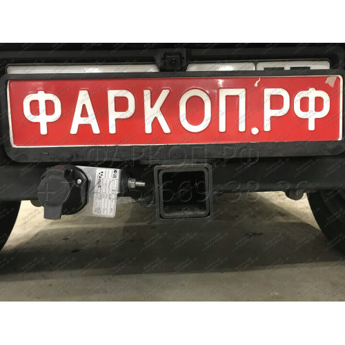 SZ 13 AVTOS Фаркоп на Suzuki Jimny 2018- без выреза в бампере. Тип шара: E. Нагрузки: 1200/75 кг, масса фаркопа 15 кг (без электрики в комплекте)