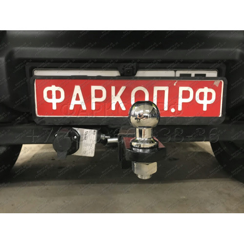 SZ 13 AVTOS Фаркоп на Suzuki Jimny 2018- без выреза в бампере. Тип шара: E. Нагрузки: 1200/75 кг, масса фаркопа 15 кг (без электрики в комплекте)