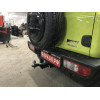 SZ 13 AVTOS Фаркоп на Suzuki Jimny 2018- без выреза в бампере. Тип шара: E. Нагрузки: 1200/75 кг, масса фаркопа 15 кг (без электрики в комплекте)