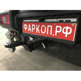 SZ 13 AVTOS Фаркоп на Suzuki Jimny 2018- без выреза в бампере. Тип шара: E. Нагрузки: 1200/75 кг, масса фаркопа 15 кг (без электрики в комплекте)