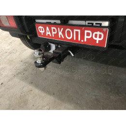 SZ 13 AVTOS Фаркоп на Suzuki Jimny 2018- без выреза в бампере. Тип шара: E. Нагрузки: 1200/75 кг, масса фаркопа 15 кг (без электрики в комплекте)