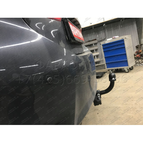 T117-A Лидер-плюс ТСУ для Toyota Corolla седан E150 2007-2013, E170 (кроме арабской версии) 2013-2019 без снятия и выреза бампера. Нагрузки: 1500/75 кг, масса фаркопа 15,36 кг (без электрики в комплекте)