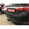 T117-A Лидер-плюс ТСУ для Toyota Corolla седан E150 2007-2013, E170 (кроме арабской версии) 2013-2019 без снятия и выреза бампера. Нагрузки: 1500/75 кг, масса фаркопа 15,36 кг (без электрики в комплекте)