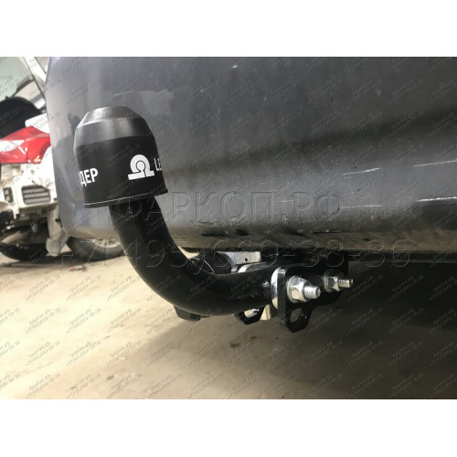 T117-A Лидер-плюс ТСУ для Toyota Corolla седан E150 2007-2013, E170 (кроме арабской версии) 2013-2019 без снятия и выреза бампера. Нагрузки: 1500/75 кг, масса фаркопа 15,36 кг (без электрики в комплекте)