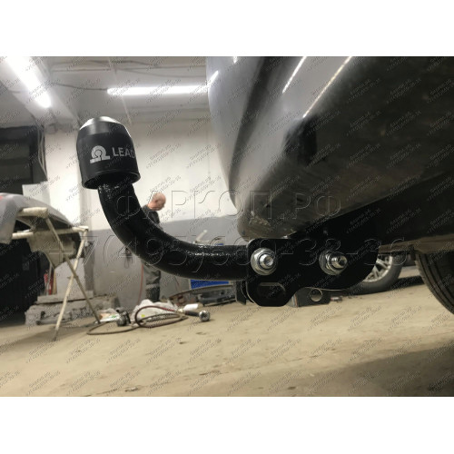 T117-A Лидер-плюс ТСУ для Toyota Corolla седан E150 2007-2013, E170 (кроме арабской версии) 2013-2019 без снятия и выреза бампера. Нагрузки: 1500/75 кг, масса фаркопа 15,36 кг (без электрики в комплекте)