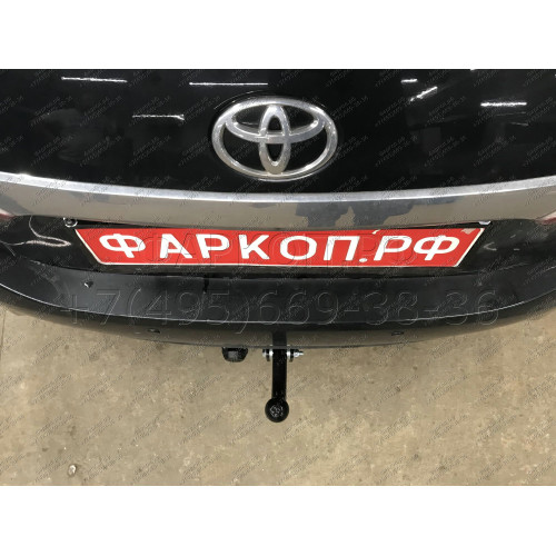 T117-A Лидер-плюс ТСУ для Toyota Corolla седан E150 2007-2013, E170 (кроме арабской версии) 2013-2019 без снятия и выреза бампера. Нагрузки: 1500/75 кг, масса фаркопа 15,36 кг (без электрики в комплекте)