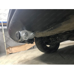 S106C GALIA Полностью оцинкованный фаркоп на Subaru Forester 2013-2018. Тип шара: C (горизонтальный съемный). Невидимый вырез бампера. Нагрузки: 2200/90 кг, масса