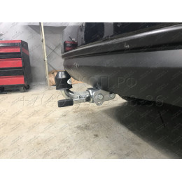 S106C GALIA Полностью оцинкованный фаркоп на Subaru Forester 2013-2018. Тип шара: C (горизонтальный съемный). Невидимый вырез бампера. Нагрузки: 2200/90 кг, масса