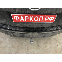 M129A GALIA Полностью оцинкованный фаркоп на Mazda CX-5 2012-2017, 2017-2025. Подрозетник убирается за бампер. Тип шара: A. Невидимый вырез бампера. Нагрузки: 210