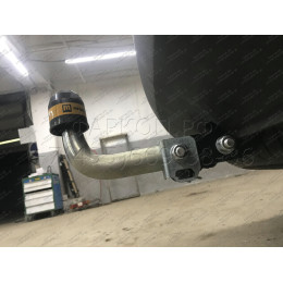 90908-A MOTODOR Фаркоп с оцинкованным шаром на Hyundai Santa Fe 2012-2018, Hyundai Grand Santa Fe 2014-2018, Kia Sorento 2012-2020, кроме Prime. Необходима подрезка бампера. Тип шара: A. На