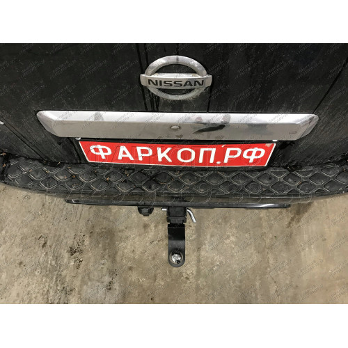 NPA-04-991122.00 PT GROUP Фаркоп на Nissan Pathfinder 2004-2014 без подрезки бампера. Тип шара: E (легкосъемный шар под квадрат). Нагрузки: 3500/120 кг, масса фаркопа 10,4 кг (без электрики в комплекте)