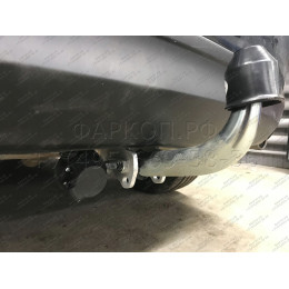 M129A GALIA Полностью оцинкованный фаркоп на Mazda CX-5 2012-2017, 2017-2025. Подрозетник убирается за бампер. Тип шара: A. Невидимый вырез бампера. Нагрузки: 210