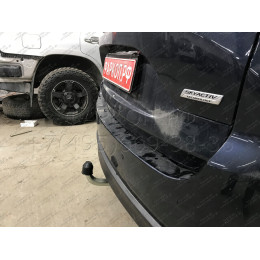 M129A GALIA Полностью оцинкованный фаркоп на Mazda CX-5 2012-2017, 2017-2025. Подрозетник убирается за бампер. Тип шара: A. Невидимый вырез бампера. Нагрузки: 210