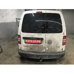 V067A GALIA Полностью оцинкованный фаркоп на Volkswagen Caddy 2004-2020, включая Maxi, включая 4WD. Подрозетник убирается за бампер. Тип шара: A. Установка без вы