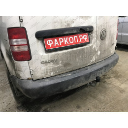 V067A GALIA Полностью оцинкованный фаркоп на Volkswagen Caddy 2004-2020, включая Maxi, включая 4WD. Подрозетник убирается за бампер. Тип шара: A. Установка без вы