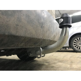 V067A GALIA Полностью оцинкованный фаркоп на Volkswagen Caddy 2004-2020, включая Maxi, включая 4WD. Подрозетник убирается за бампер. Тип шара: A. Установка без вы