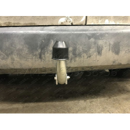 V067A GALIA Полностью оцинкованный фаркоп на Volkswagen Caddy 2004-2020, включая Maxi, включая 4WD. Подрозетник убирается за бампер. Тип шара: A. Установка без вы