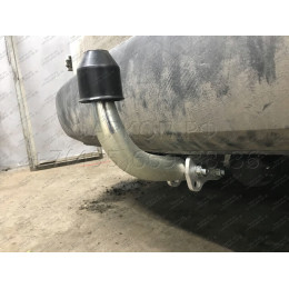 V067A GALIA Полностью оцинкованный фаркоп на Volkswagen Caddy 2004-2020, включая Maxi, включая 4WD. Подрозетник убирается за бампер. Тип шара: A. Установка без вы