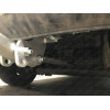 V067A GALIA Полностью оцинкованный фаркоп на Volkswagen Caddy 2004-2020, включая Maxi, включая 4WD. Подрозетник убирается за бампер. Тип шара: A. Установка без выреза бампера. Нагрузки: 1650/80 кг, масса фаркопа 15,02 кг