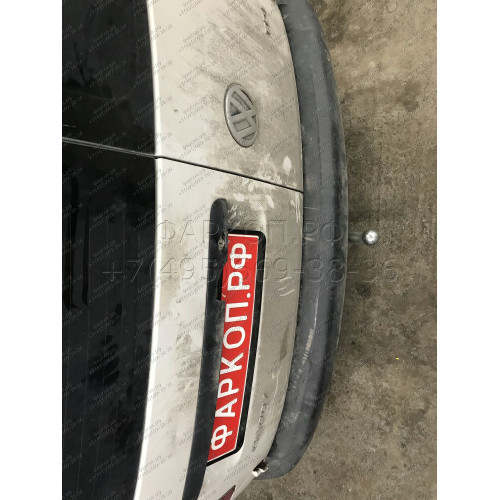 V067A GALIA Полностью оцинкованный фаркоп на Volkswagen Caddy 2004-2020, включая Maxi, включая 4WD. Подрозетник убирается за бампер. Тип шара: A. Установка без выреза бампера. Нагрузки: 1650/80 кг, масса фаркопа 15,02 кг
