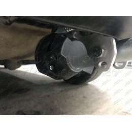 M129A GALIA Полностью оцинкованный фаркоп на Mazda CX-5 2012-2017, 2017-2025. Подрозетник убирается за бампер. Тип шара: A. Невидимый вырез бампера. Нагрузки: 210