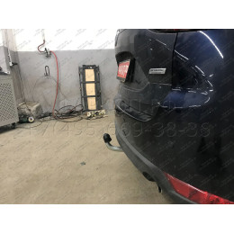 M129A GALIA Полностью оцинкованный фаркоп на Mazda CX-5 2012-2017, 2017-2025. Подрозетник убирается за бампер. Тип шара: A. Невидимый вырез бампера. Нагрузки: 210