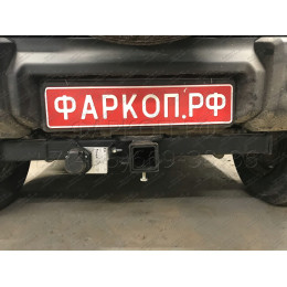 SZ 13 AVTOS Фаркоп на Suzuki Jimny 2018- без выреза в бампере. Тип шара: E. Нагрузки: 1200/75 кг, масса фаркопа 15 кг (без электрики в комплекте)