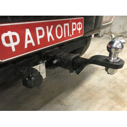 SZ 13 AVTOS Фаркоп на Suzuki Jimny 2018- без выреза в бампере. Тип шара: E. Нагрузки: 1200/75 кг, масса фаркопа 15 кг (без электрики в комплекте)