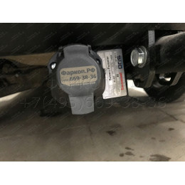 6311-A ORIS Фаркоп на Subaru Forester 2013-2018. Необходима подрезка бампера. Тип шара: A. Нагрузки: 1500/50 кг, масса фаркопа 16,7 кг (без электрики в комплекте)