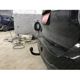 6311-A ORIS Фаркоп на Subaru Forester 2013-2018. Необходима подрезка бампера. Тип шара: A. Нагрузки: 1500/50 кг, масса фаркопа 16,7 кг (без электрики в комплекте)