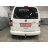 V067A GALIA Полностью оцинкованный фаркоп на Volkswagen Caddy 2004-2020, включая Maxi, включая 4WD. Подрозетник убирается за бампер. Тип шара: A. Установка без выреза бампера. Нагрузки: 1650/80 кг, масса фаркопа 15,02 кг
