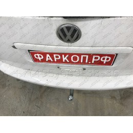 V067A GALIA Полностью оцинкованный фаркоп на Volkswagen Caddy 2004-2020, включая Maxi, включая 4WD. Подрозетник убирается за бампер. Тип шара: A. Установка без вы