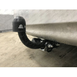 T117-A Лидер-плюс ТСУ для Toyota Corolla седан E150 2007-2013, E170 (кроме арабской версии) 2013-2019 без снятия и выреза бампера. Нагрузки: 1500/75 кг, масса фаркопа 15,3