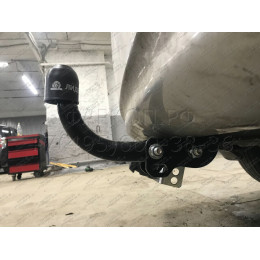 T117-A Лидер-плюс ТСУ для Toyota Corolla седан E150 2007-2013, E170 (кроме арабской версии) 2013-2019 без снятия и выреза бампера. Нагрузки: 1500/75 кг, масса фаркопа 15,3