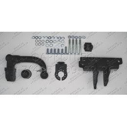 J-080 STEINHOF Фаркоп на Jeep Gladiator 01/2020- без снятия и подрезки бампера. Тип шара: AV (вертикальное быстросъемное крепление шара на ключе). Нагрузки: 3500/