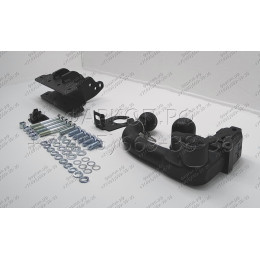 J-080 STEINHOF Фаркоп на Jeep Gladiator 01/2020- без снятия и подрезки бампера. Тип шара: AV (вертикальное быстросъемное крепление шара на ключе). Нагрузки: 3500/