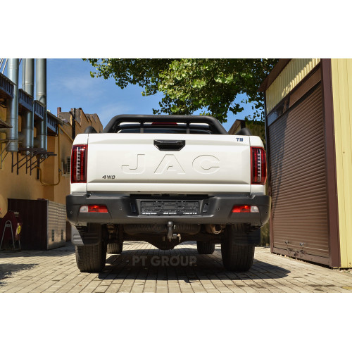 JCN-24-991422.00 PT GROUP Фаркоп на JAC T9 2024- без снятия и подрезки бампера. Тип шара: AV (вертикально съемный с ключом). Нагрузки: 3500/140 кг, масса фаркопа 30 кг (без электрики в комплекте)