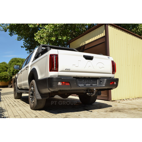 JCN-24-991422.00 PT GROUP Фаркоп на JAC T9 2024- без снятия и подрезки бампера. Тип шара: AV (вертикально съемный с ключом). Нагрузки: 3500/140 кг, масса фаркопа 30 кг (без электрики в комплекте)