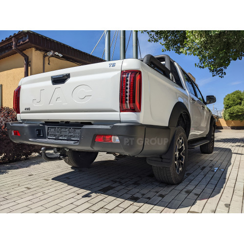 JCN-24-991422.00 PT GROUP Фаркоп на JAC T9 2024- без снятия и подрезки бампера. Тип шара: AV (вертикально съемный с ключом). Нагрузки: 3500/140 кг, масса фаркопа 30 кг (без электрики в комплекте)
