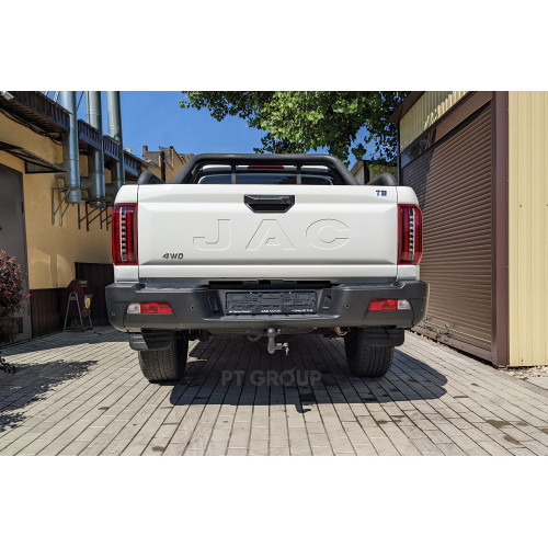 JCN-24-991422.00 PT GROUP Фаркоп на JAC T9 2024- без снятия и подрезки бампера. Тип шара: AV (вертикально съемный с ключом). Нагрузки: 3500/140 кг, масса фаркопа 30 кг (без электрики в комплекте)
