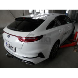 K047A GALIA Полностью оцинкованный фаркоп на Kia ProCeed 2018-. Тип шара: A. Установка без снятия и выреза бампера. Нагрузки: 1600/85 кг, масса фаркопа 14,82 кг