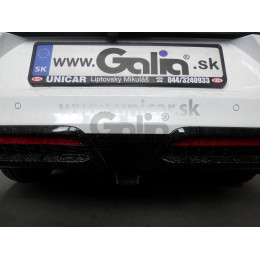 K047A GALIA Полностью оцинкованный фаркоп на Kia ProCeed 2018-. Тип шара: A. Установка без снятия и выреза бампера. Нагрузки: 1600/85 кг, масса фаркопа 14,82 кг