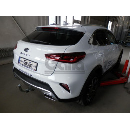 K049A GALIA Полностью оцинкованный фаркоп на Kia XCeed 2020-. Тип шара: A. Установка без выреза бампера. Нагрузки: 1600/85 кг, масса фаркопа 13,32 кг