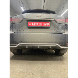 L-172 STEINHOF Фаркоп на Lexus RX 450h 2019-2022. Требуется подрезка бампера. Тип шара: AV (вертикальное быстросъемное крепление шара на ключе). Нагрузки: 2100/120