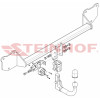 M-281 STEINHOF Фаркоп на Mini Cooper Countryman 2WD R60 2010-2017, Mini Cooper Countryman 4WD R60 2010-2014. Требуется подрезка бампера. Тип шара: AV (вертикальное быстросъемное крепление шара на ключе). Нагрузки: 1250/75 кг, масса фаркопа 20,6 кг (без эл