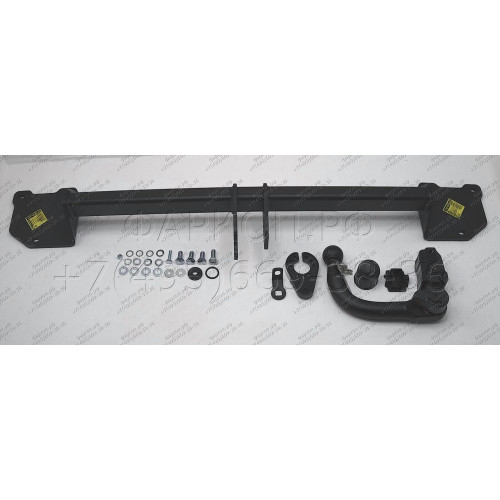 M-281 STEINHOF Фаркоп на Mini Cooper Countryman 2WD R60 2010-2017, Mini Cooper Countryman 4WD R60 2010-2014. Требуется подрезка бампера. Тип шара: AV (вертикальное быстросъемное крепление шара на ключе). Нагрузки: 1250/75 кг, масса фаркопа 20,6 кг (без эл