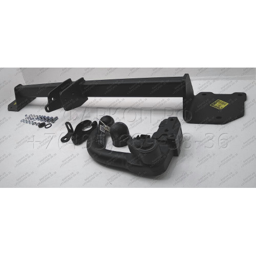 M-281 STEINHOF Фаркоп на Mini Cooper Countryman 2WD R60 2010-2017, Mini Cooper Countryman 4WD R60 2010-2014. Требуется подрезка бампера. Тип шара: AV (вертикальное быстросъемное крепление шара на ключе). Нагрузки: 1250/75 кг, масса фаркопа 20,6 кг (без эл