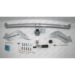 M091C GALIA Полностью оцинкованный фаркоп на Ford Ranger 1996-2007, 2007-2012, Mazda B2500 1996-2007, Mazda BT-50 2007-2012. Тип шара: C (горизонтальный съемный). Установка без снят