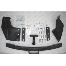 M105-FC Лидер-плюс ТСУ для Mitsubishi Outlander XL 2007-2012, Peugeot 4007 2007-2012, Citroen C-Crosser 2007-2012 без снятия и выреза бампера. Тип шара: FC. Нагрузки: 1200/50 кг, масса фарко