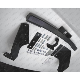M105-FC Лидер-плюс ТСУ для Mitsubishi Outlander XL 2007-2012, Peugeot 4007 2007-2012, Citroen C-Crosser 2007-2012 без снятия и выреза бампера. Тип шара: FC. Нагрузки: 1200/50 кг, масса фарко